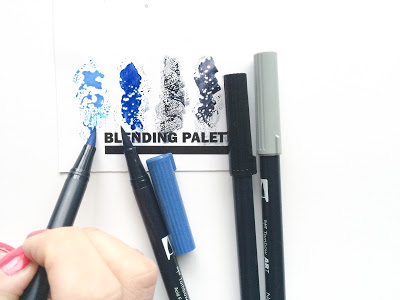 Dual Brush Pen Tombow Blender