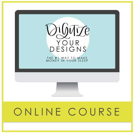 Digitize Your Designs Online Course