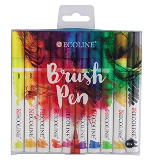 Ecoline Watercolor Brush Pens