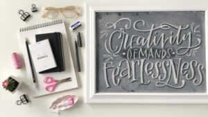 Learn Chalk Art and Lettering with Amanda Arneill's new book