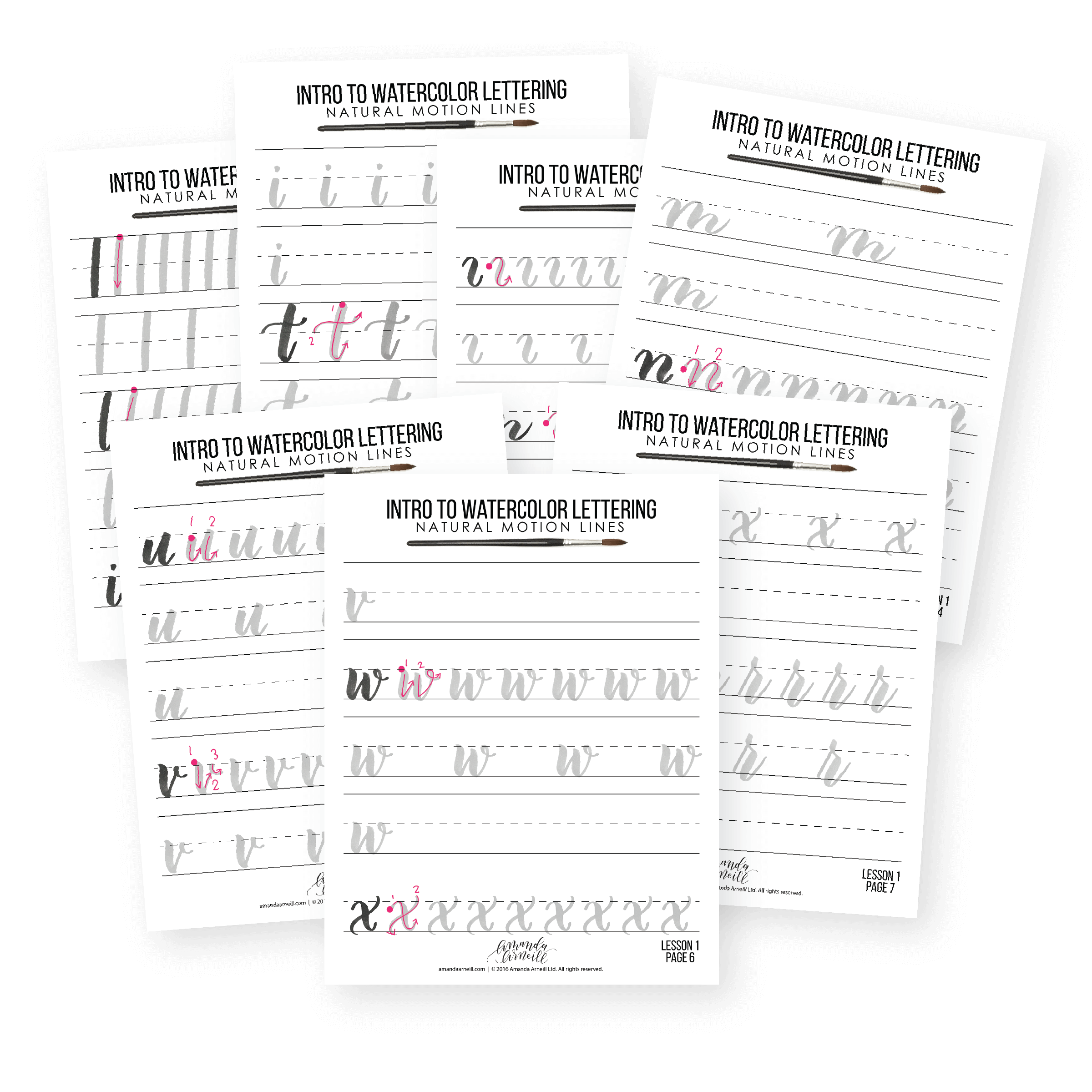 Tombow Tidy-Up: Printable Tombow Dual Brush Pen Organizer Chart - Amanda  Arneill