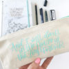 Church Lettering Scripture Pencil Case - Image 2