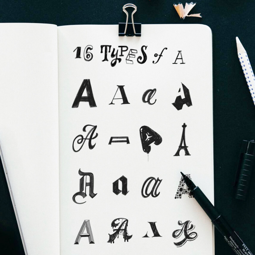 Learn tricks of mastering lettering and font styles with Stefan Kunz | Amanda Arneill