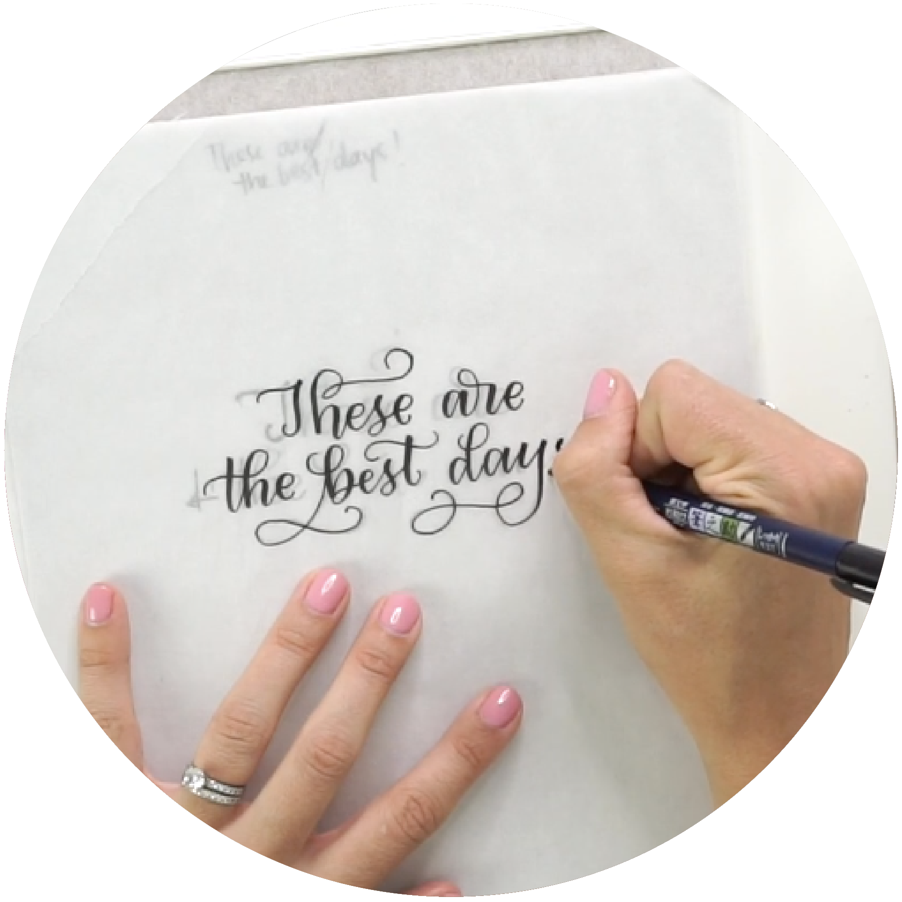 Learn how to hand letter and create your own hand lettered masterpieces with this online video course from Amanda Arneill at amandaarneill.com