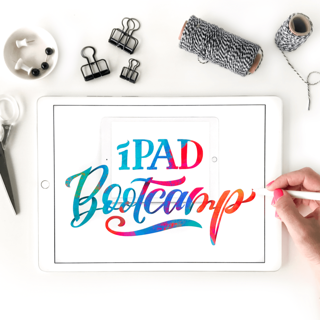 Learn how to use your iPad as an all in one design device with this self paced online course taught by Karin Newport and Amanda Arneill at amandaarneill.com