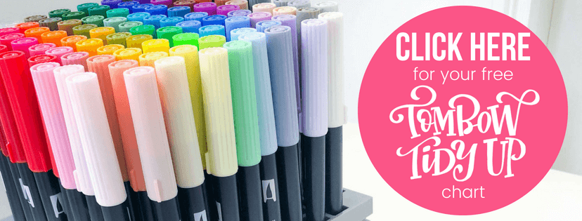 Tombow Dual Brush Pen Color Chart