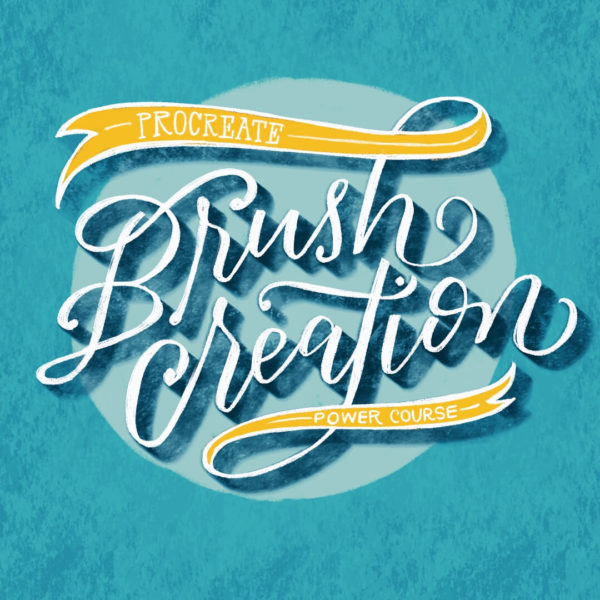 Procreate Brush Creation Power Course Logo Square (1)