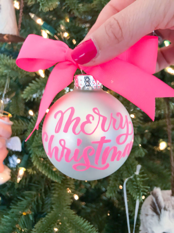 Personalized Hand Lettered Christmas Ornaments - Amanda Arneill | Hand ...