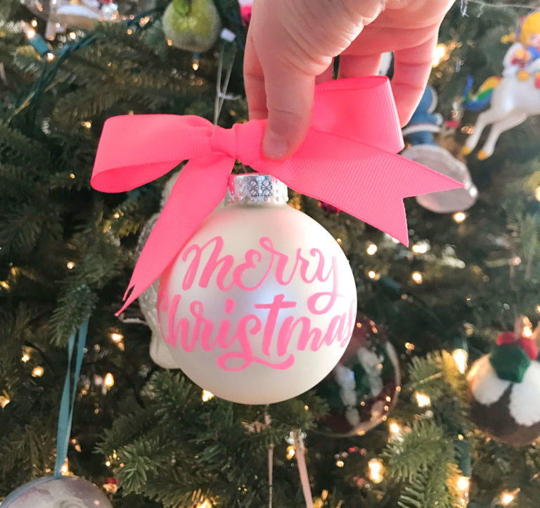 Personalized Hand Lettered Christmas Ornaments - Amanda Arneill | Hand ...