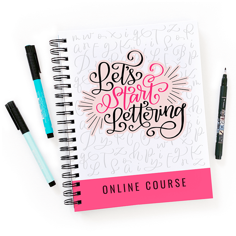 Let's Start Lettering Course Image tiny