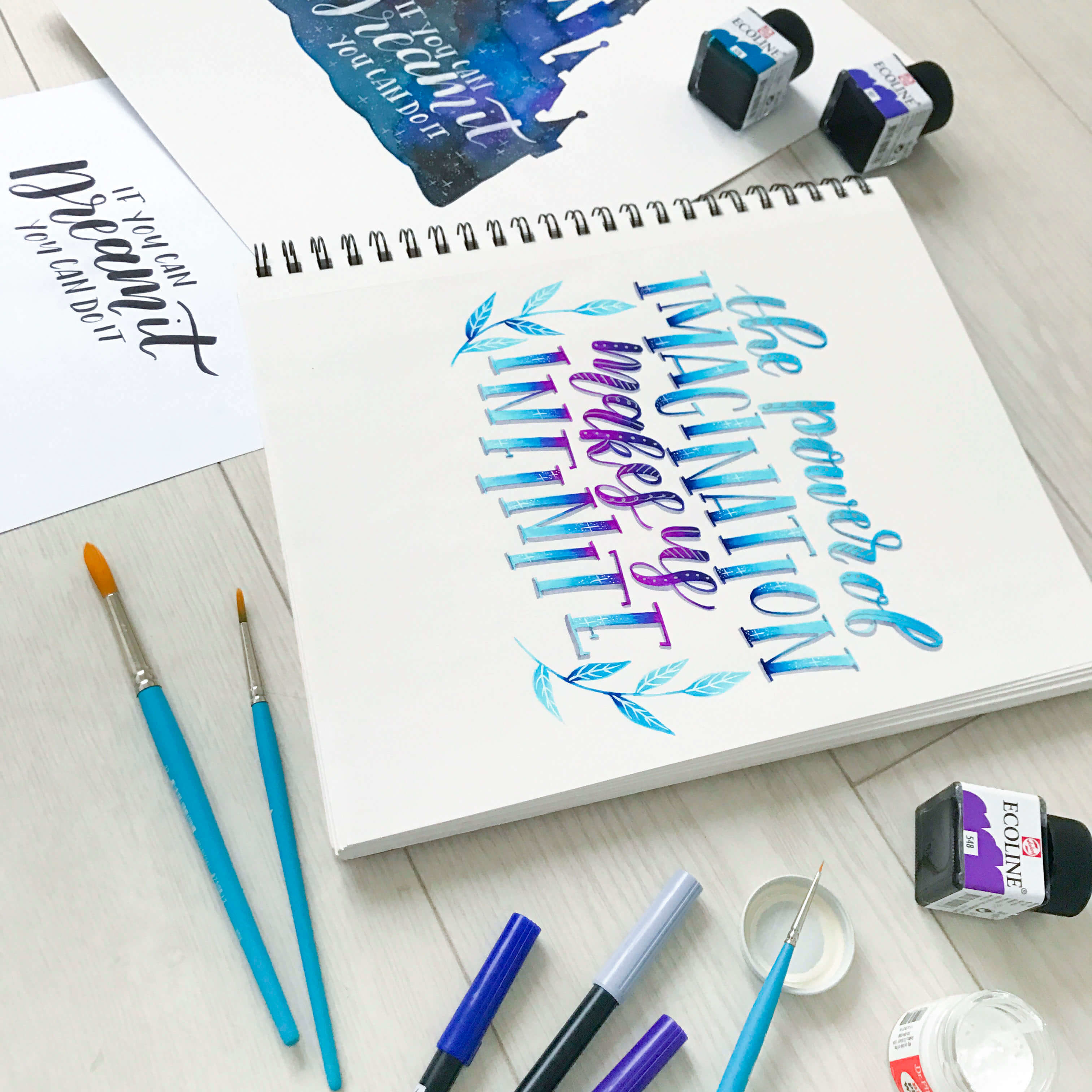 Take your lettering skills to the next level with this advanced online power course from amandaarneill.com taught by Amanda Arneill and Alisse Courter where you will learn how to successfully use and blend colors, embellish your letters and letter on different surfaces like glass, chalkboard, wood and canvas to create stunning pieces.